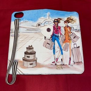 Henri Bendel IPhone Case and Wallet